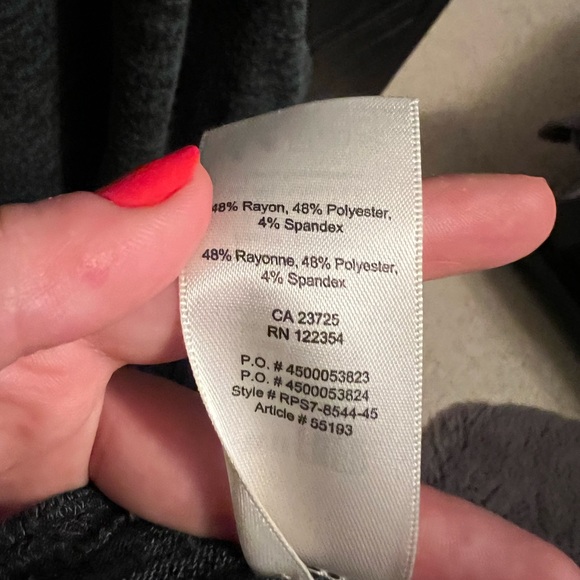 Wilfred Free Lorelei Scoop Neck Dress in Heathered Forest Green - Picture 6 of 10